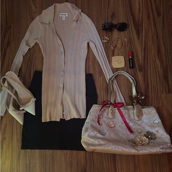 Valentino Cream Kittens Heels - Picture 1 of 8